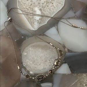 Kendra scott June antique silver choker/necklace